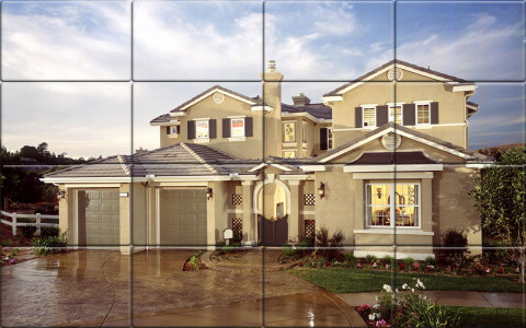 اسکرین شات بازی Tile Puzzle Dream Home 1