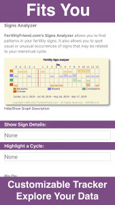 اسکرین شات 5 برنامه Fertility Friend Ovulation App