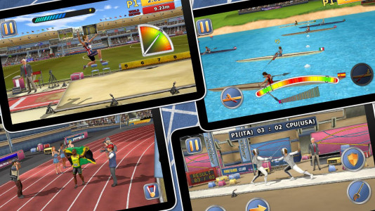 اسکرین شات بازی Athletics2: Summer Sports 3