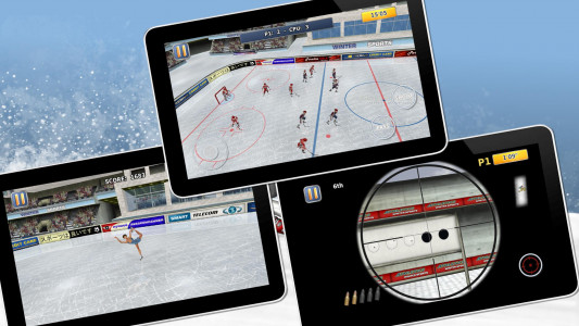 اسکرین شات بازی Athletics 2: Winter Sports 3