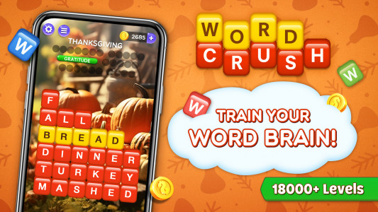 اسکرین شات بازی Word Crush - Fun Puzzle Game 1