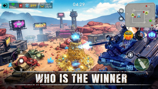 اسکرین شات 6 بازی Doomsday Tank:Zombie PVP Brawl