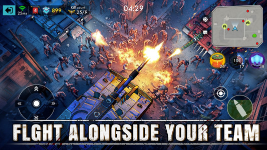 اسکرین شات 5 بازی Doomsday Tank:Zombie PVP Brawl