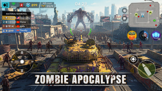 اسکرین شات 7 بازی Doomsday Tank:Zombie PVP Brawl