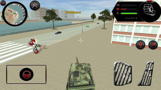 اسکرین شات بازی Grand Robot Tank Transform War 2019 4