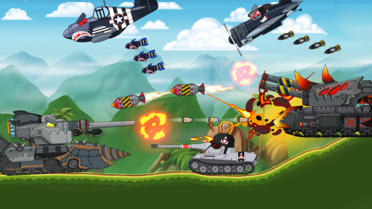 اسکرین شات 4 بازی Tank Combat: War Battle