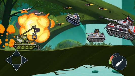 اسکرین شات بازی Tank Battle - Tank War Game 5