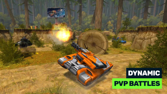 اسکرین شات 3 بازی Tanki Online: PvP Tank Battle