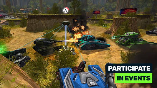 اسکرین شات 2 بازی Tanki Online: PvP Tank Battle