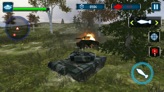اسکرین شات بازی Tank Strike 3D 3