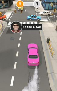 اسکرین شات بازی Pick Up me 3D: Car Taxi Race 1