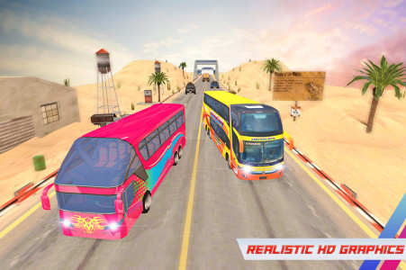 اسکرین شات بازی Extreme Bus Racing: Bus Games 5