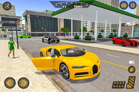اسکرین شات بازی Car Driving 2021:City Parking Games 1