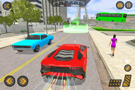 اسکرین شات بازی Car Driving 2021:City Parking Games 7