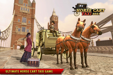 اسکرین شات برنامه Horse Taxi 3D: Horse Games 1