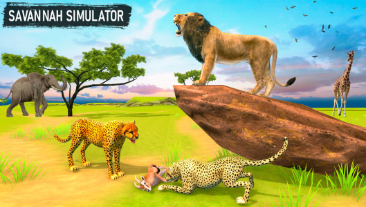 اسکرین شات 1 بازی Savanna Safari: Land of Beasts