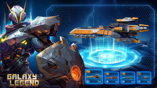 اسکرین شات 1 بازی Galaxy Legend - Cosmic Sci-Fi