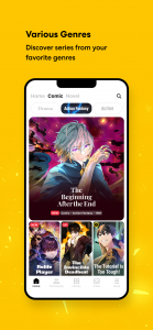 اسکرین شات 2 برنامه Tapas – Comics and Novels