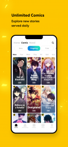 اسکرین شات 3 برنامه Tapas – Comics and Novels