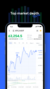 اسکرین شات برنامه Tapbit - Buy Bitcoin & Crypto 5