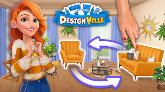 اسکرین شات بازی DesignVille: Home, Interior & Garden Design Game 8