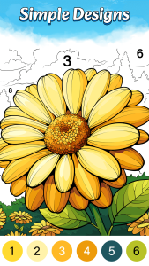 اسکرین شات 4 بازی Color Oasis - Color by Number