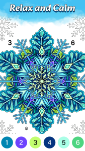 اسکرین شات 2 بازی Color Oasis - Color by Number