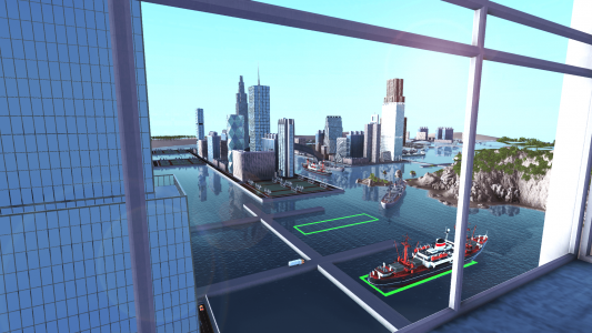 اسکرین شات بازی Cargo Ship Simulator City 3D 4