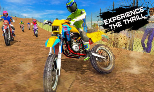 اسکرین شات بازی Dirt Track Racing Moto Racer 2