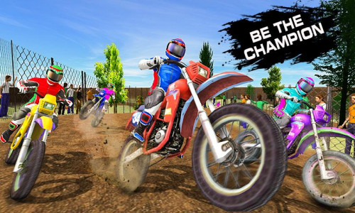 اسکرین شات بازی Dirt Track Racing Moto Racer 5