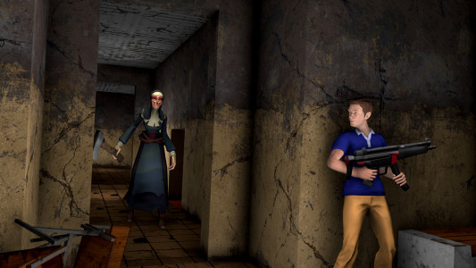 اسکرین شات بازی Scary Nun Horror School Escape 2