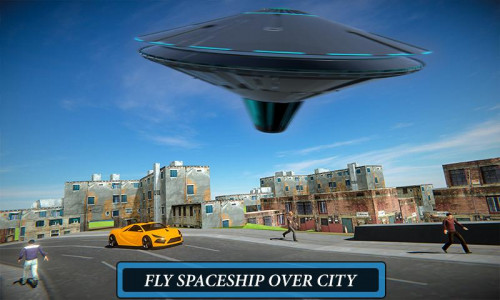 اسکرین شات بازی Alien Flying UFO Space Ship 5