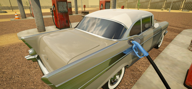 اسکرین شات بازی Gas Station Car Parking 3D 1
