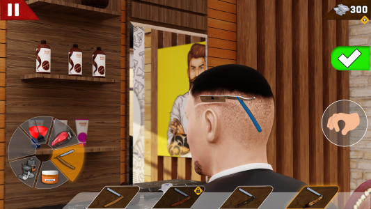 اسکرین شات 3 بازی Hair Cut Barber Shop Games