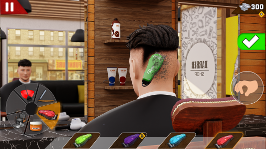 اسکرین شات 2 بازی Hair Cut Barber Shop Games