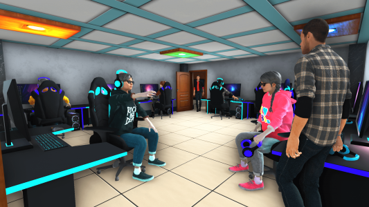 اسکرین شات بازی Internet Gaming Cafe Job Sim 2