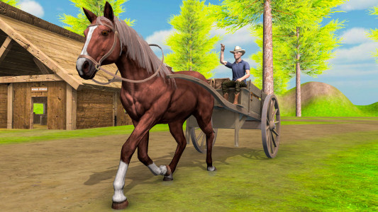 اسکرین شات بازی Wild Horse Riding Simulator 3