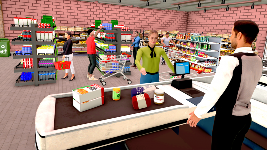 اسکرین شات بازی Supermarket Store Manager Game 1