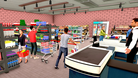 اسکرین شات بازی Supermarket Store Manager Game 2