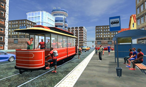 اسکرین شات بازی San Francisco Tram Driver Game 2