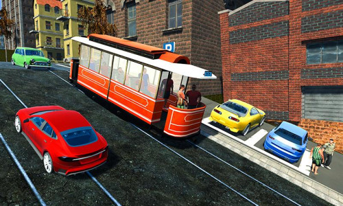 اسکرین شات بازی San Francisco Tram Driver Game 1