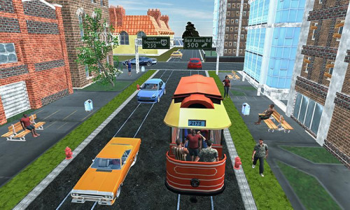 اسکرین شات بازی San Francisco Tram Driver Game 3