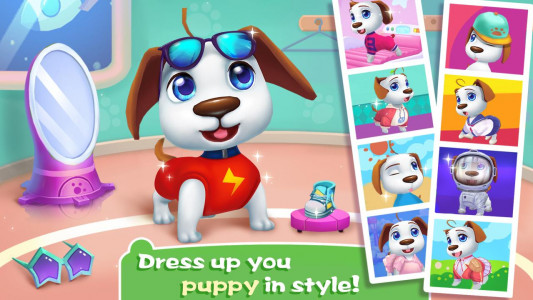 اسکرین شات بازی Hello！Virtual Space Puppy：3D 2