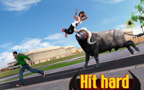 اسکرین شات بازی Angry Buffalo Attack 3D 7