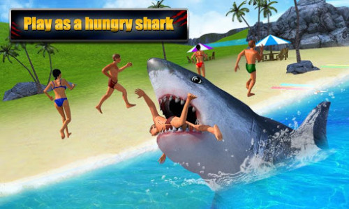 اسکرین شات بازی Angry Shark Adventures 3D 1