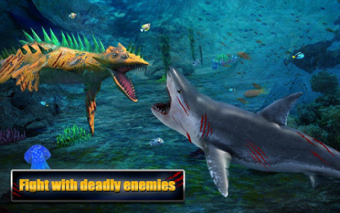 اسکرین شات بازی Angry Shark Adventures 3D 7