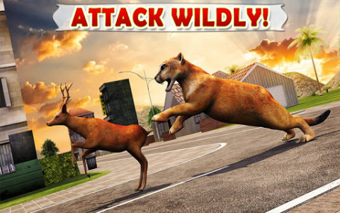 اسکرین شات بازی Mountain Lion: Wild Cougar 3D 8