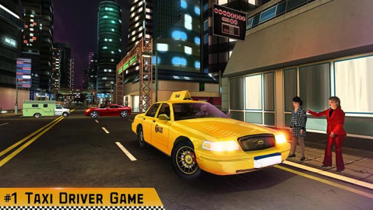 اسکرین شات بازی Taxi Driver 3D 1