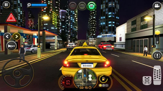 اسکرین شات بازی Taxi Driver 3D 5