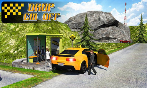 اسکرین شات 4 بازی Taxi Driver 3D : Hill Station